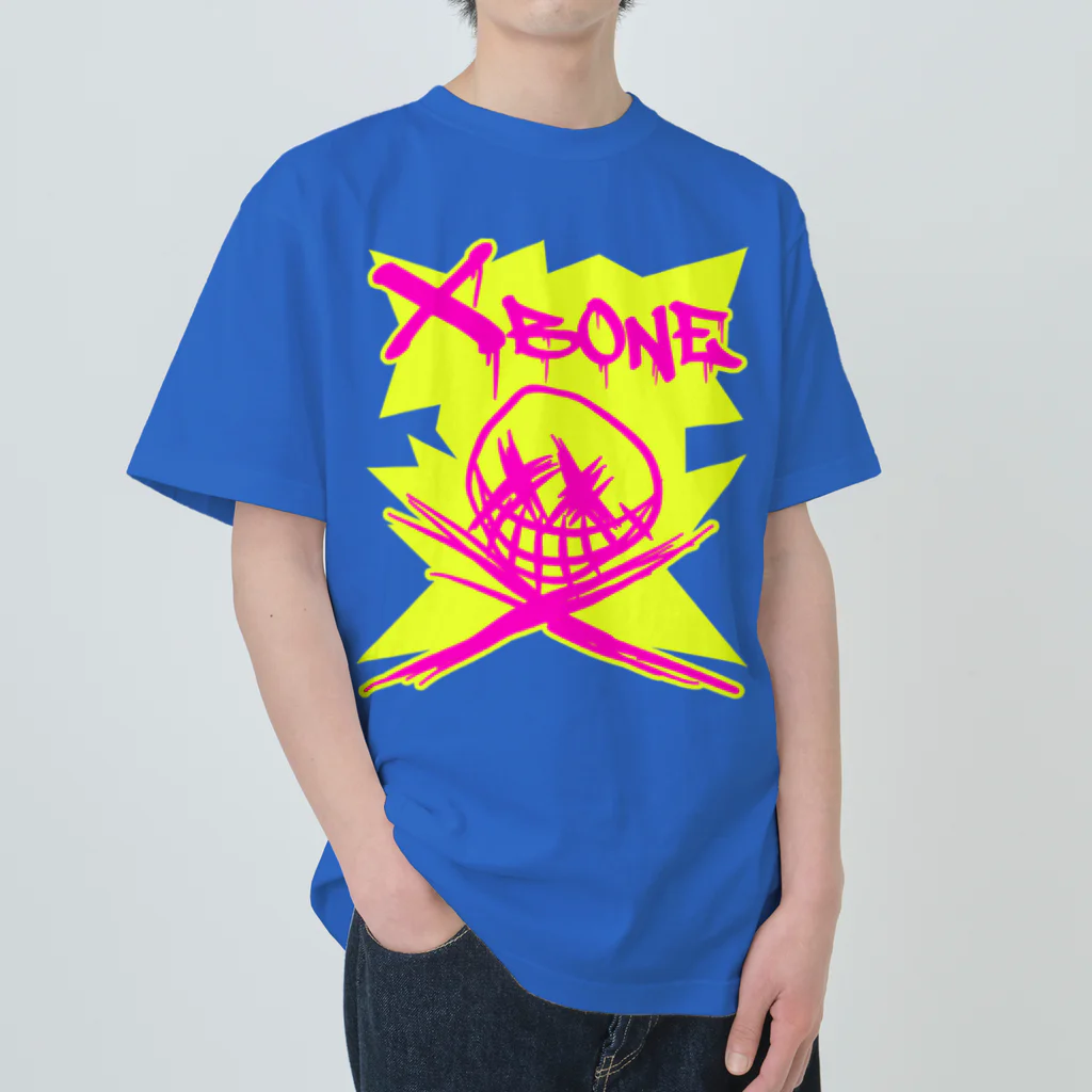 Ａ’ｚｗｏｒｋＳのRAKUGAKIXBONE PNKonYEL NEON Heavyweight T-Shirt