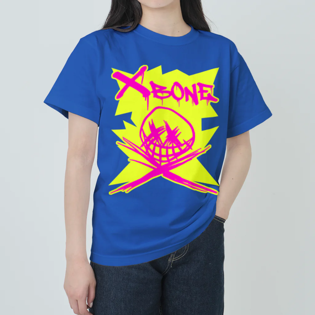 Ａ’ｚｗｏｒｋＳのRAKUGAKIXBONE PNKonYEL NEON Heavyweight T-Shirt