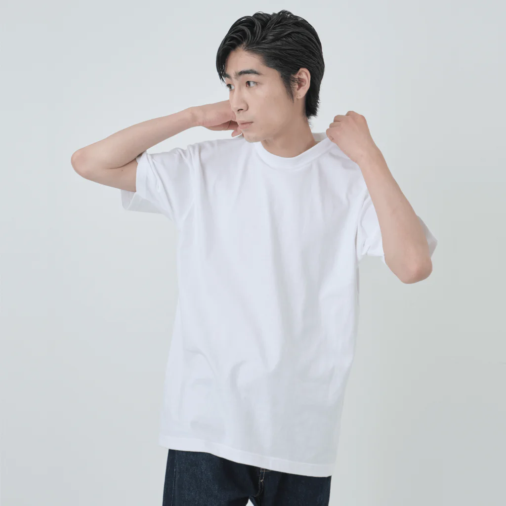 Ａ’ｚｗｏｒｋＳのクロヒョウ＆シロヒョウ～OUTSIDER～ Heavyweight T-Shirt