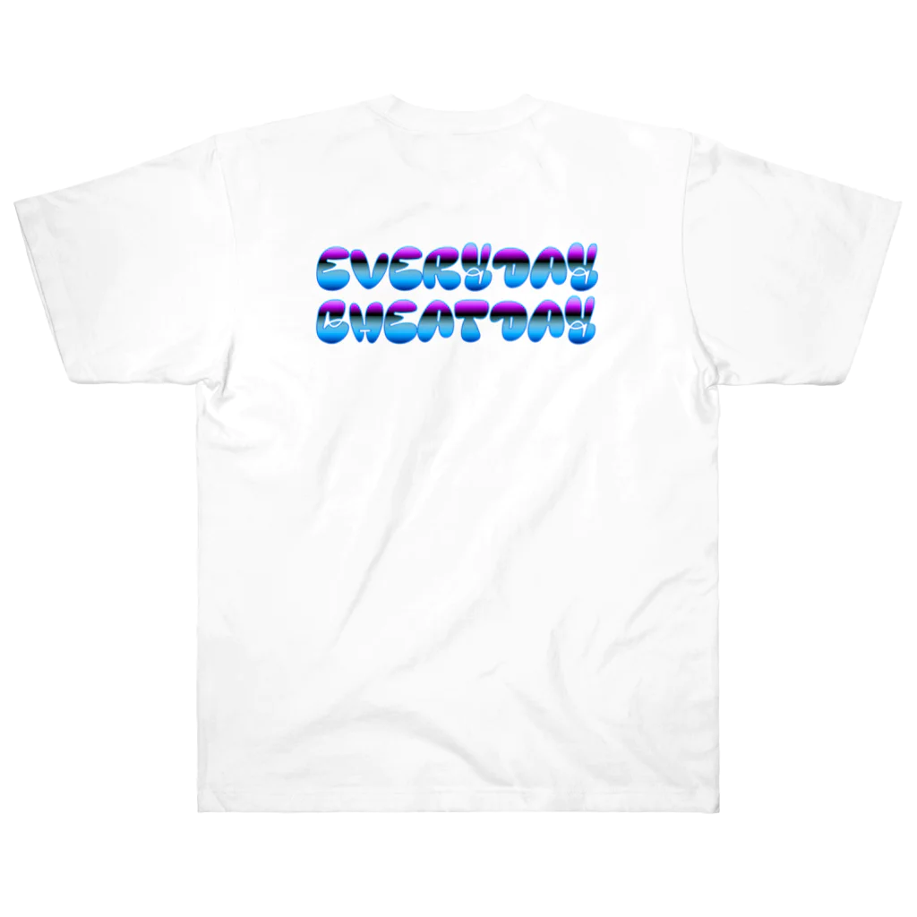 CHEAT#99 のEVERYDAY CHEATDAY Heavyweight T-Shirt