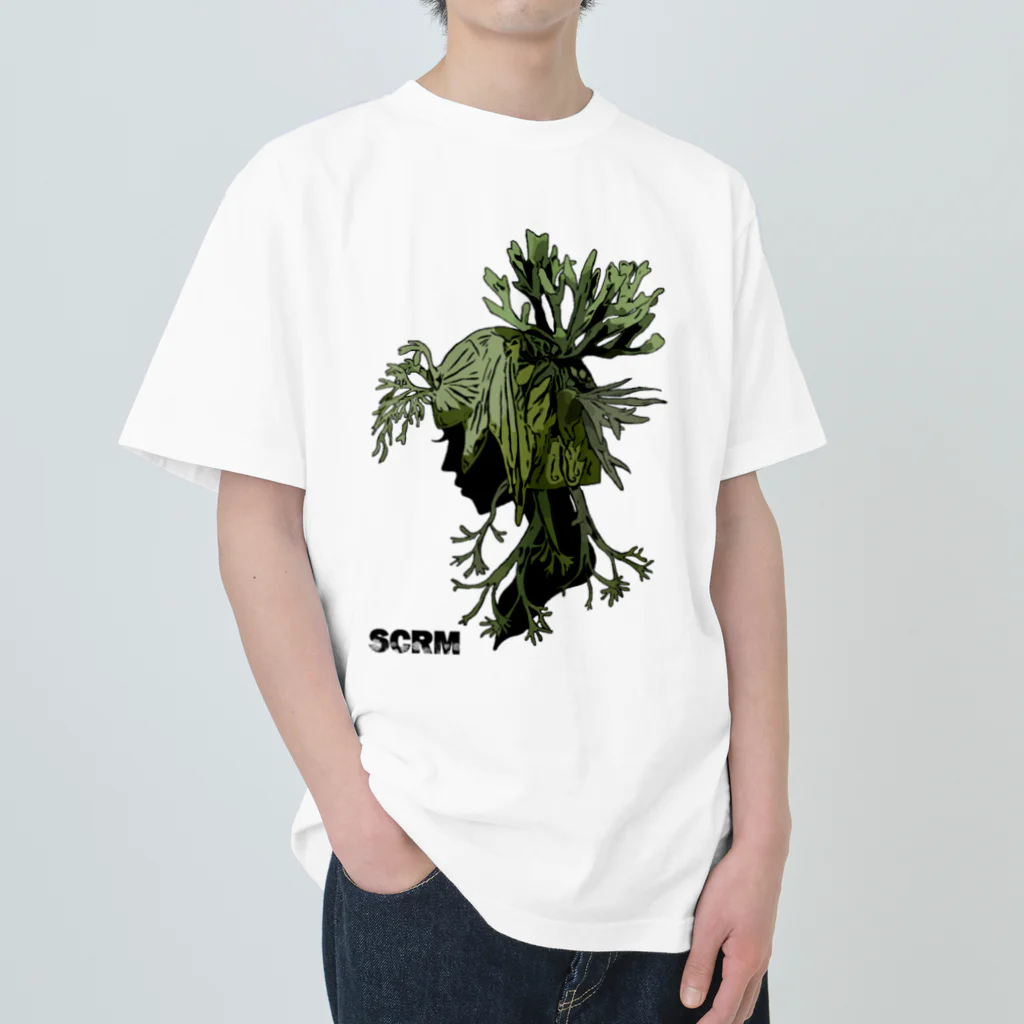 SHOCARIUMの【植物fashion】ビカクシダ Heavyweight T-Shirt