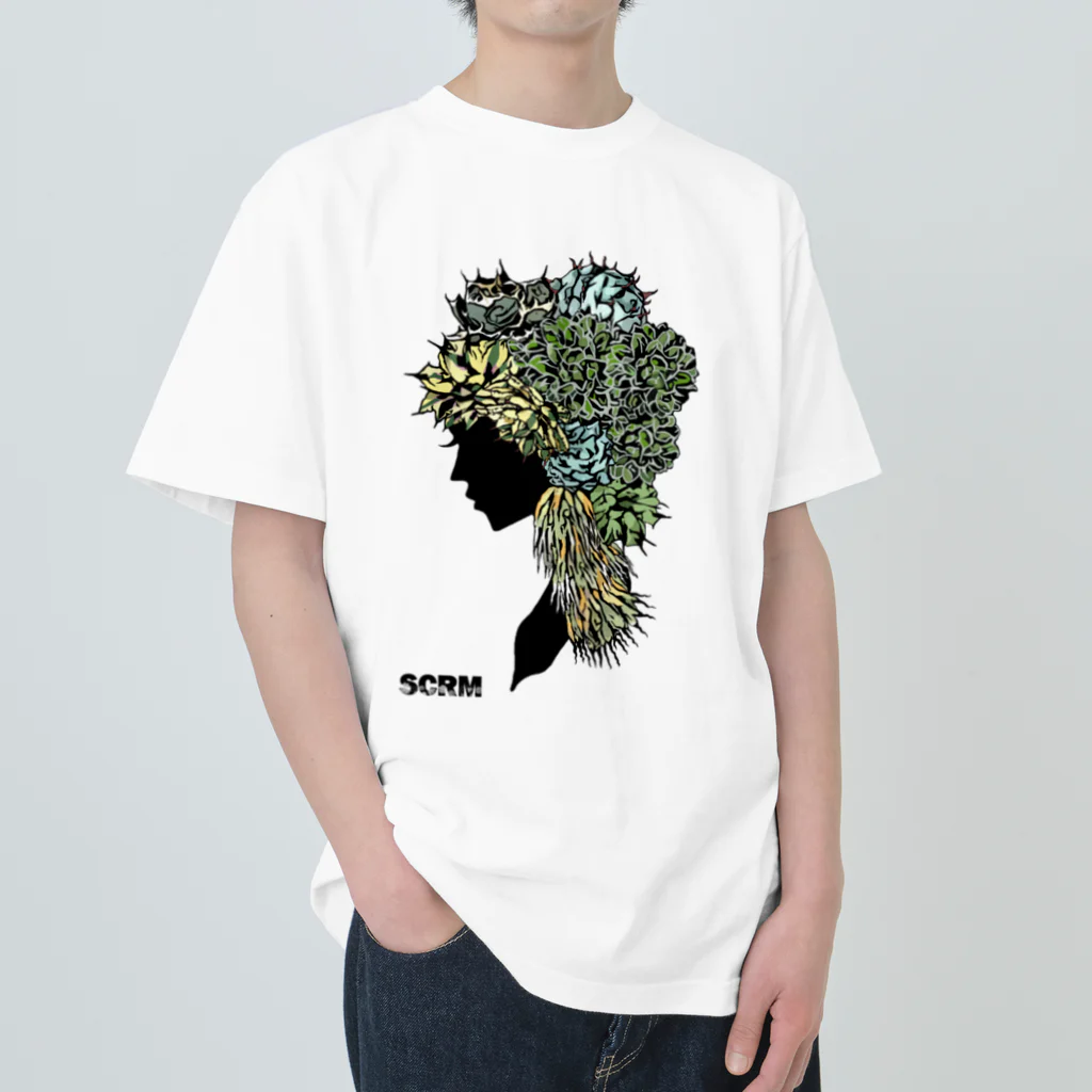 SHOCARIUMの【植物fashion】アガベ Heavyweight T-Shirt