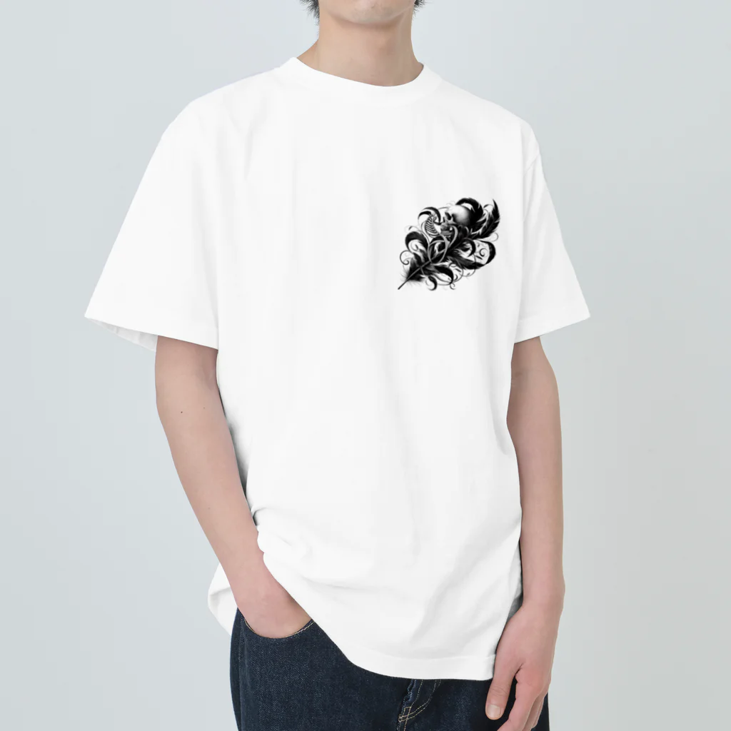 からしみそ屋のほねまる Heavyweight T-Shirt