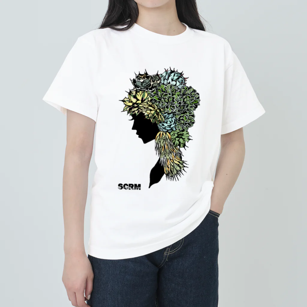 SHOCARIUMの【植物fashion】アガベ Heavyweight T-Shirt