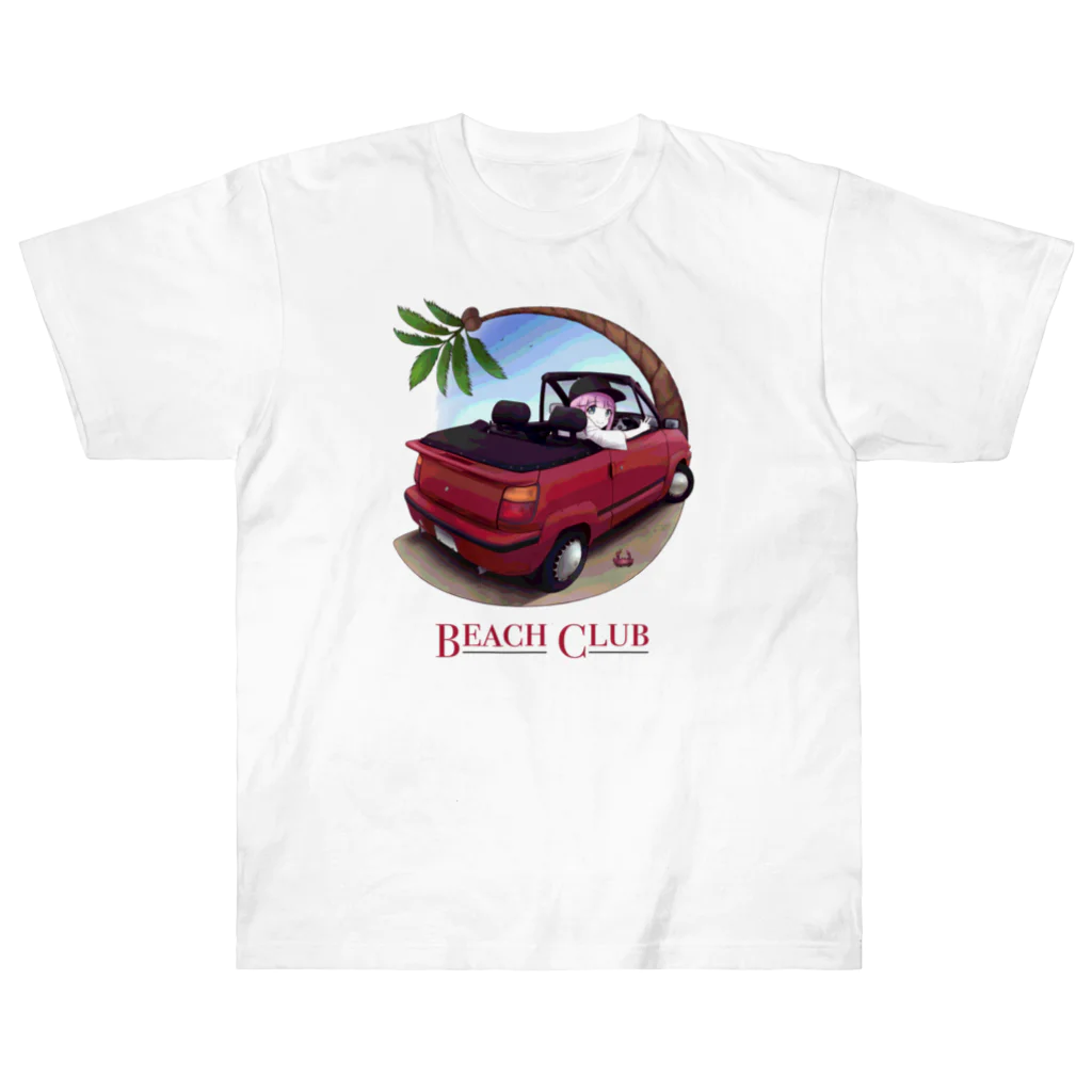 120DENIER Supply Clothingの"120DSC BEACH CLUB" ヘビーウェイトTシャツ