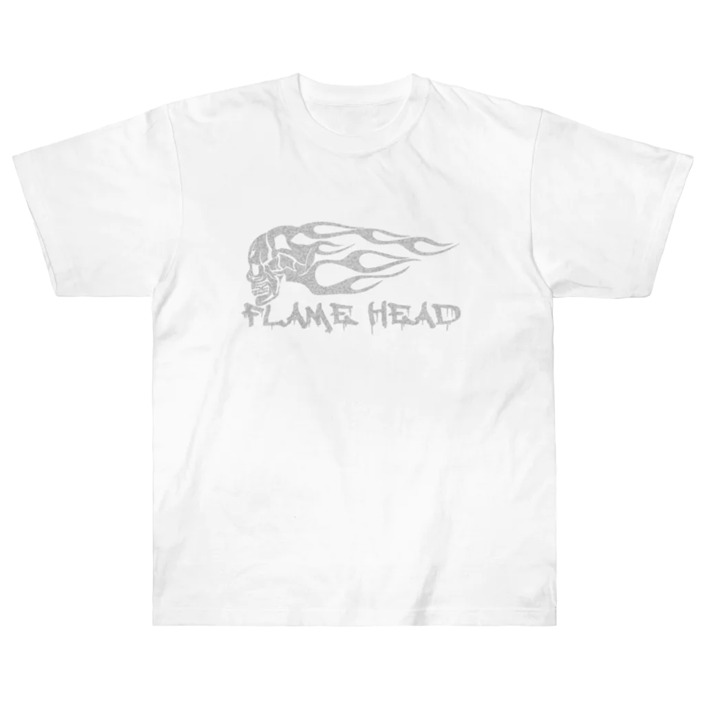 Ａ’ｚｗｏｒｋＳのFLAME HEAD WHT ヘビーウェイトTシャツ
