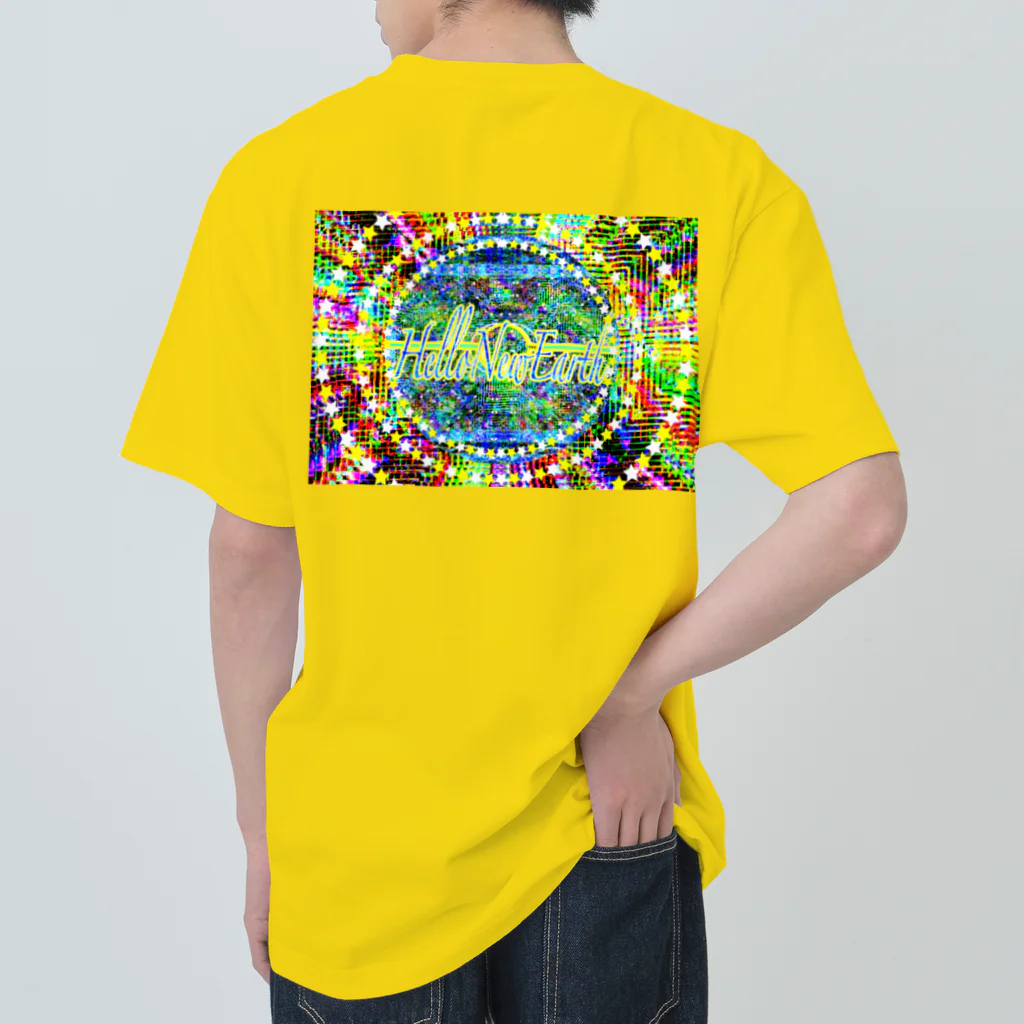 ✨🌈✨ユラクラカン🇯🇵 ✨🌈✨の🥂ハローニューアース🌎 Heavyweight T-Shirt