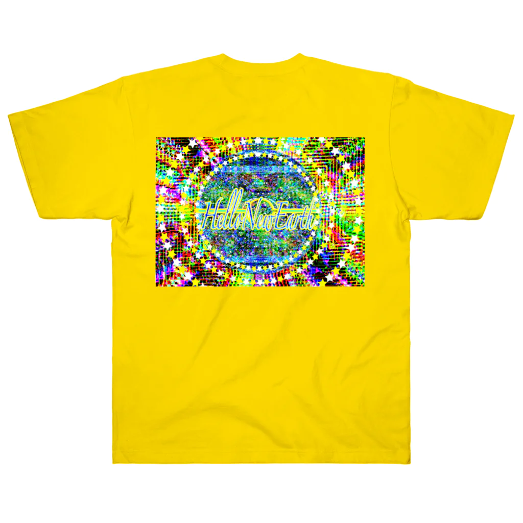 ✨🌈✨ユラクラカン🇯🇵 ✨🌈✨の🥂ハローニューアース🌎 Heavyweight T-Shirt