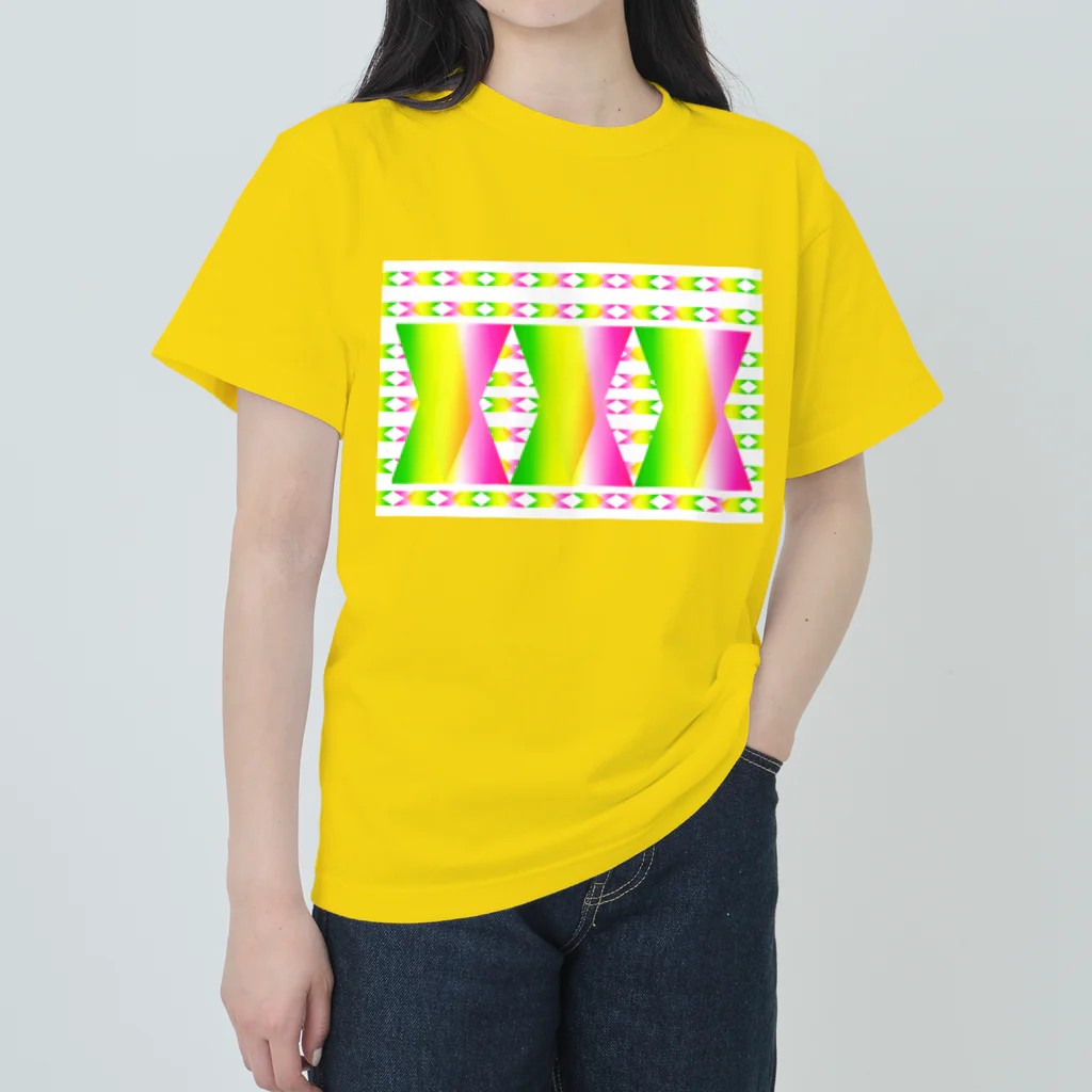 ✨🌈✨ユラクラカン🇯🇵 ✨🌈✨の🌸春色虹グラス🌈 Heavyweight T-Shirt