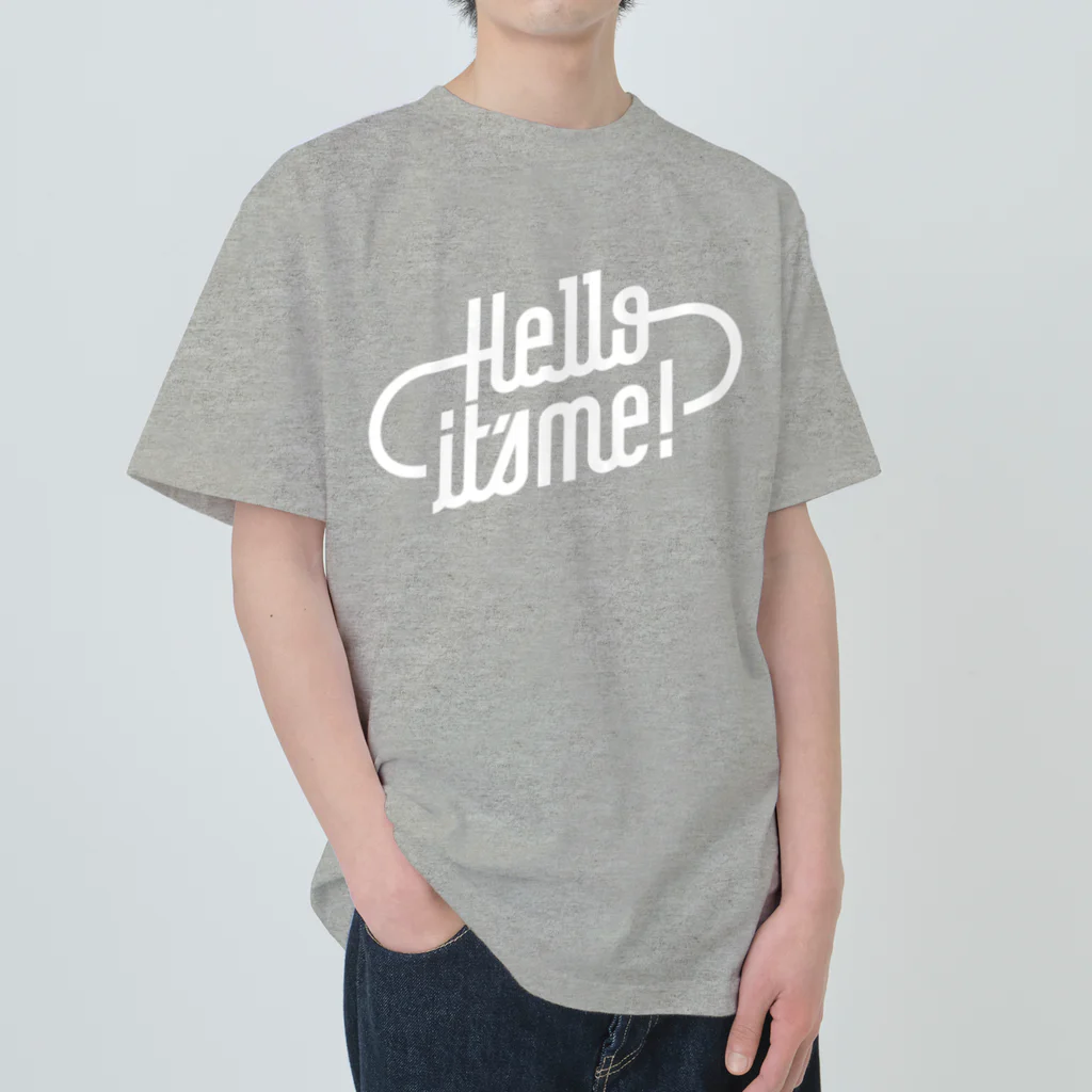 handgraphicsのHello, it's me! ヘビーウェイトTシャツ