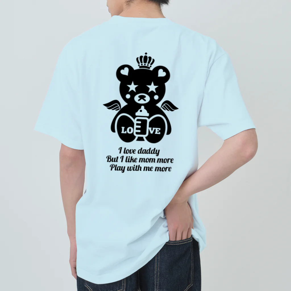 P➛fam.comのP➛kumaBABY(BOYS Ver.) ヘビーウェイトTシャツ