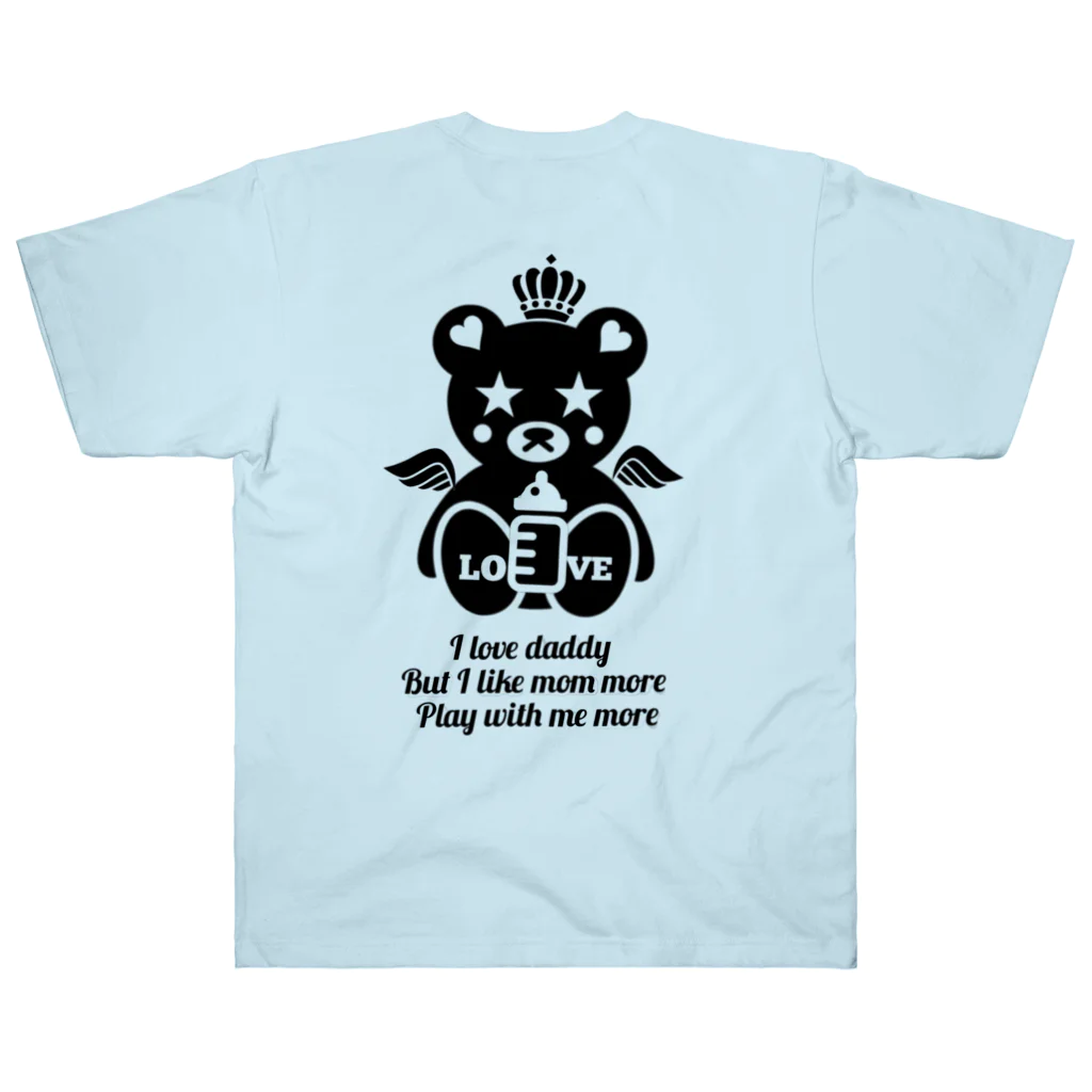 P➛fam.comのP➛kumaBABY(BOYS Ver.) ヘビーウェイトTシャツ