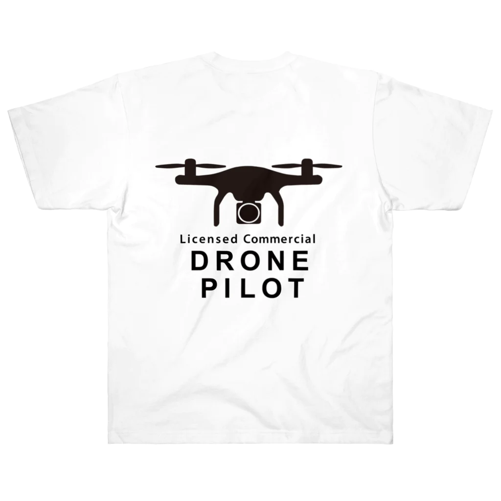 TRADECOM JAPANのDrone Pilot #0001 ヘビーウェイトTシャツ