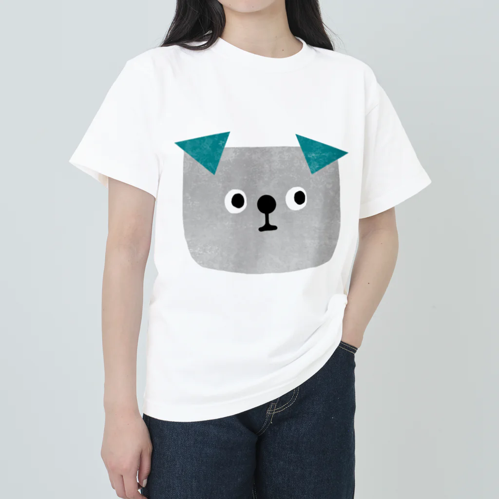 てら ねこグッズのタレミミチャン。 ヘビーウェイトTシャツ