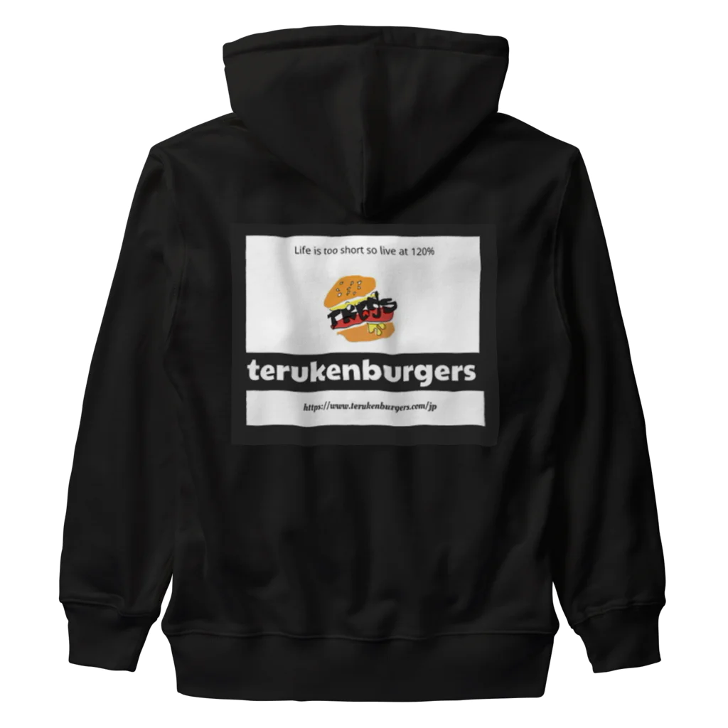 terukenburgers.comのtkbgs logo 1st Heavyweight Zip Hoodie