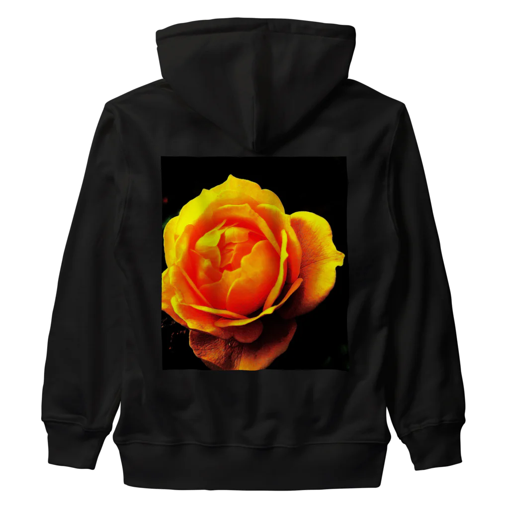 Anna’s galleryのYellow Rose Heavyweight Zip Hoodie