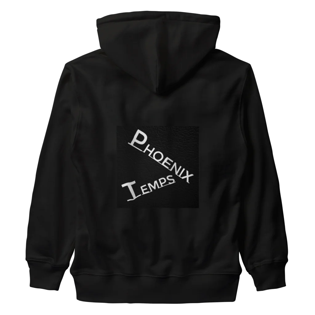 Phoenix Tempsのスタッフパーカー(P⊥くちばしver) Heavyweight Zip Hoodie