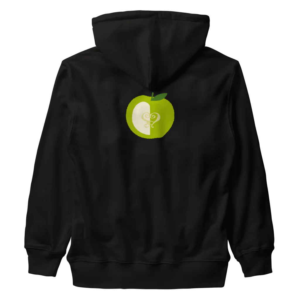 Atelier Pomme verte の青りんご's Heavyweight Zip Hoodie