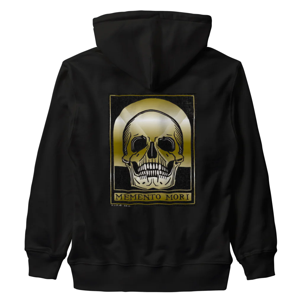 アニマル四字熟語のJulie de Graagのメメントモリ　MEMENTOMORI　 Heavyweight Zip Hoodie