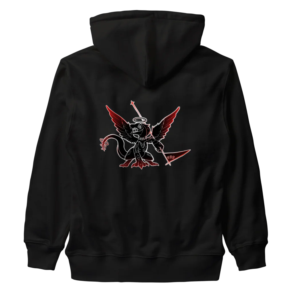 sumisu3023の堕天ラプトル Heavyweight Zip Hoodie