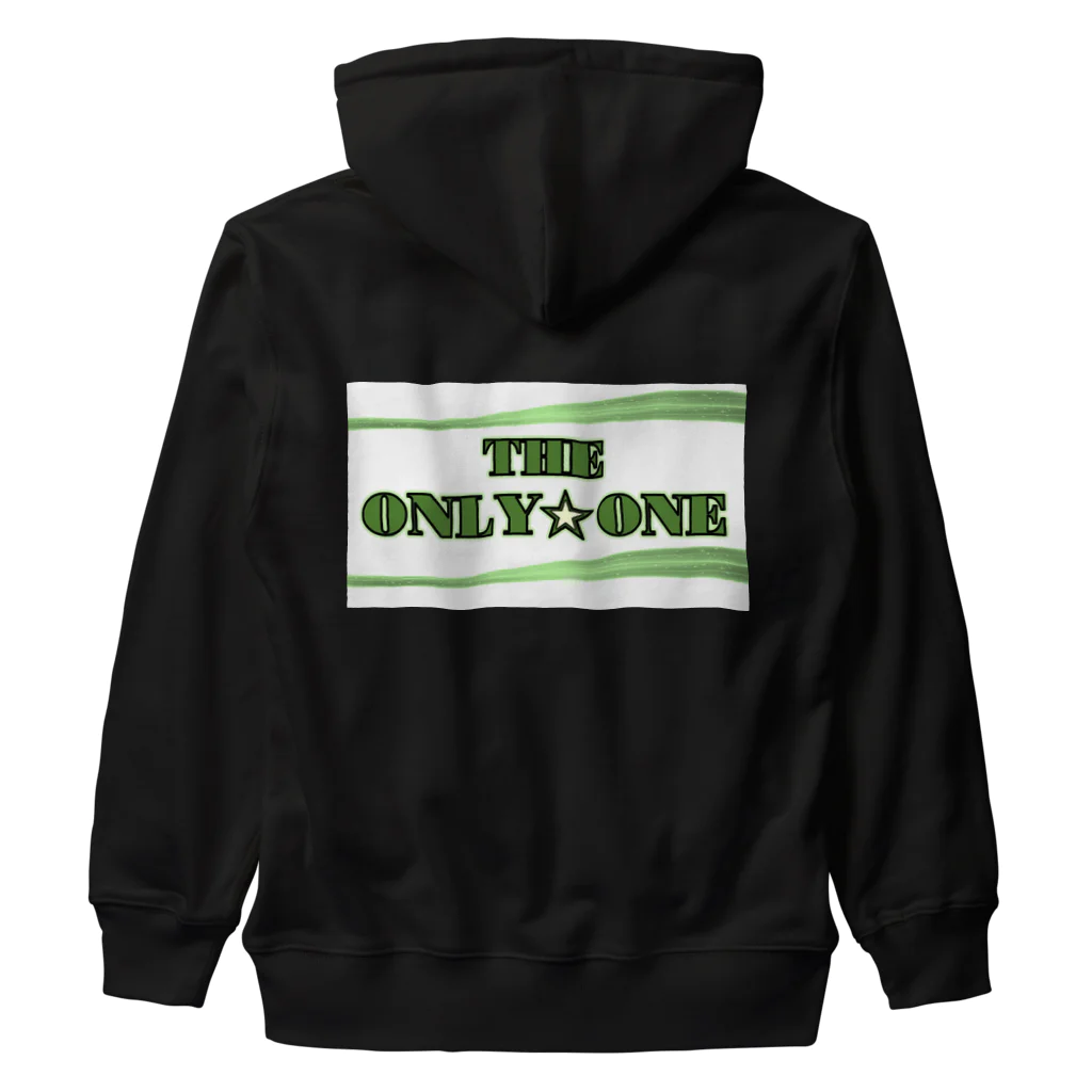 オンリーワンのTHE ONLY ONE 『グリーンシャドウ』 Heavyweight Zip Hoodie