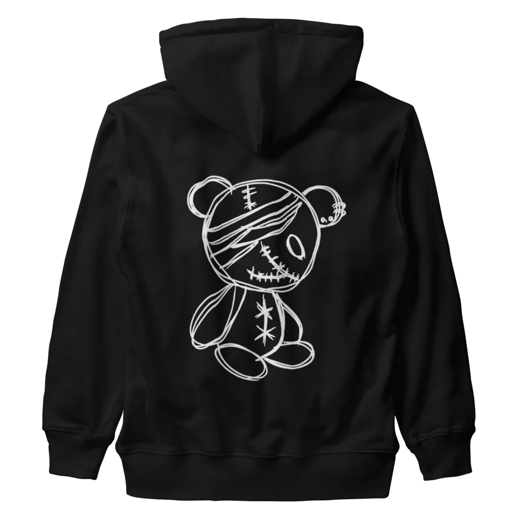 らいらっくのカットバッテン Heavyweight Zip Hoodie