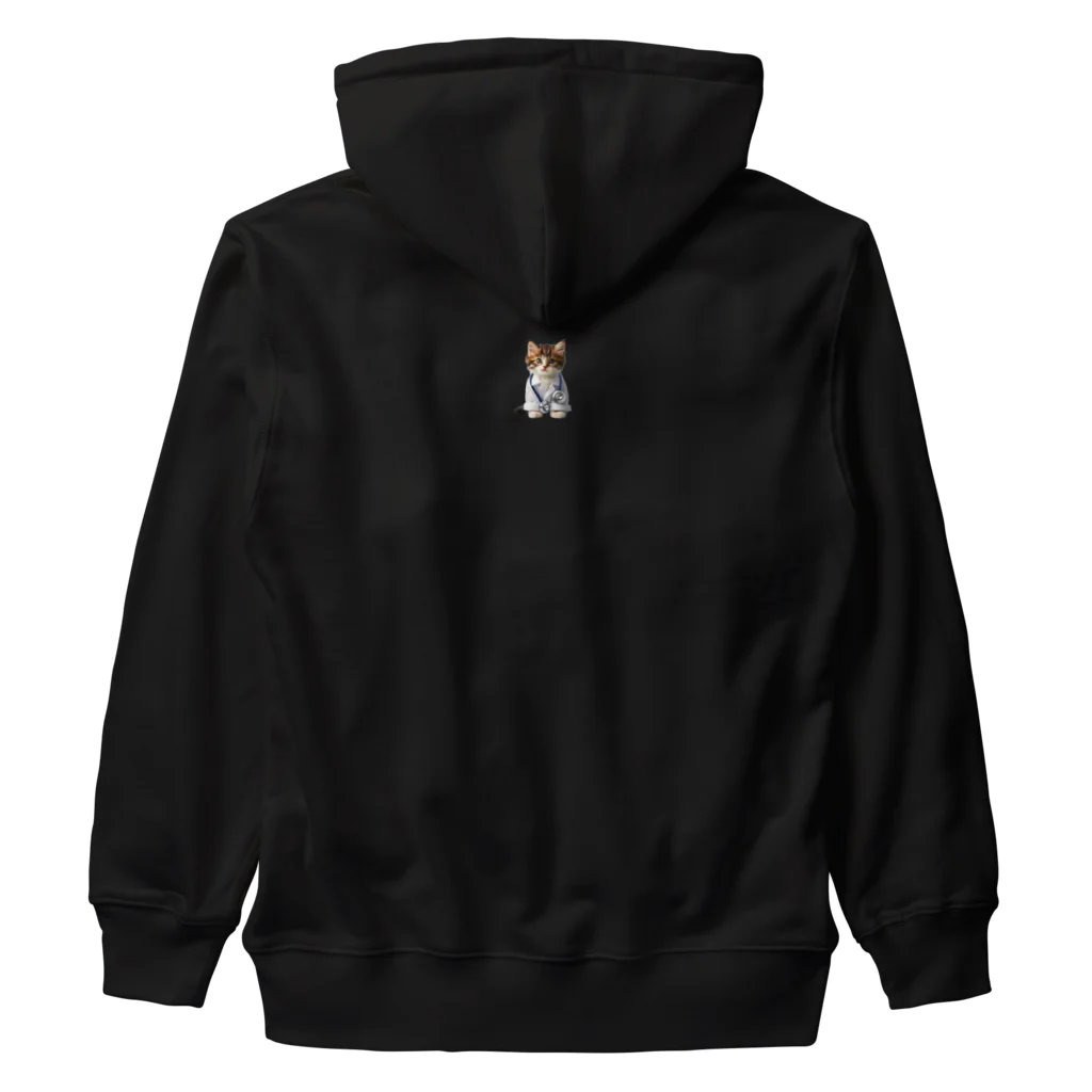 ネコネコ笑店 -Cat Goods Store-のDrねこ丸No1 Heavyweight Zip Hoodie