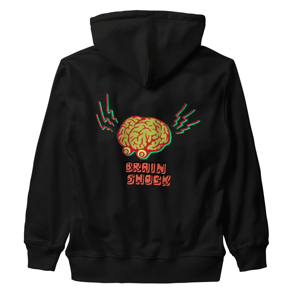 UETSUJI ShotaroのBRAIN SHOCK Heavyweight Zip Hoodie