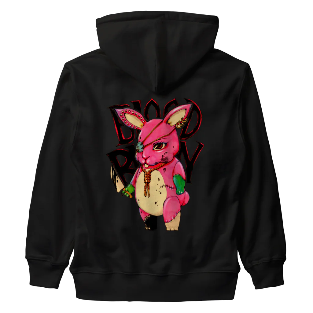 月が輝くこんな夜にのBLOOD BUNNY Heavyweight Zip Hoodie