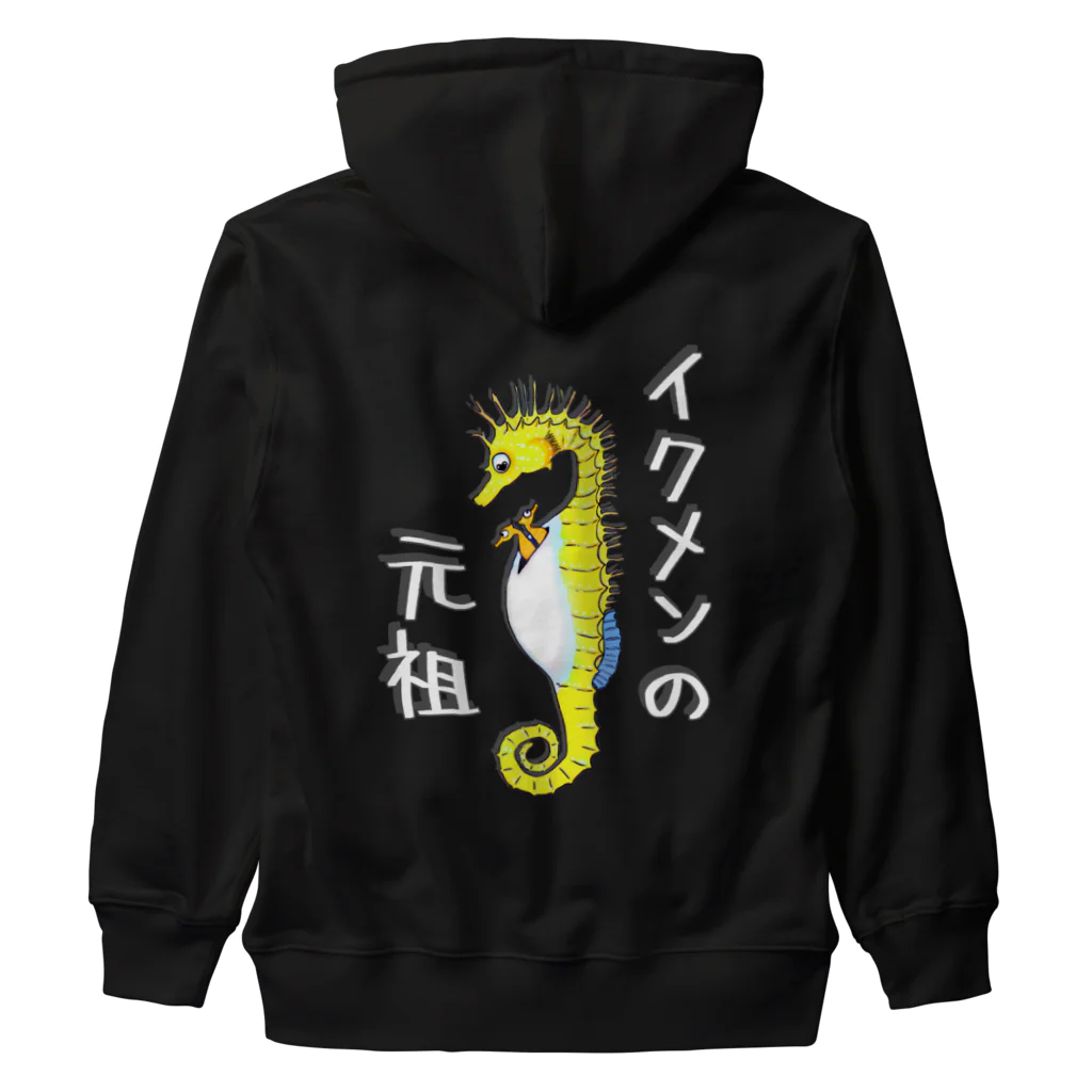 LalaHangeulのイクメンの元祖　バックプリント Heavyweight Zip Hoodie