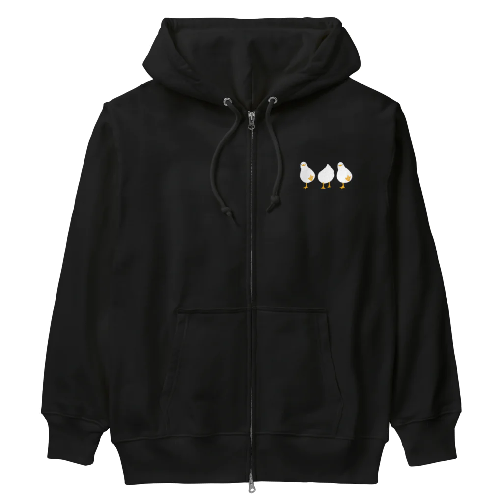 U0の踊るアヒル Heavyweight Zip Hoodie