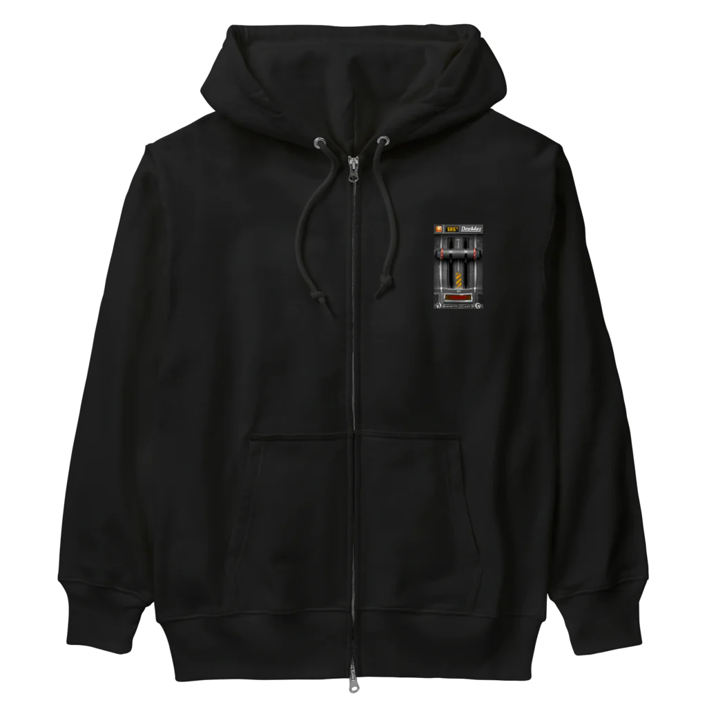 DOTEC-AUDIO（ドーテック・オーディオ）のワッペンロゴ&DeeMaxジップパーカー Heavyweight Zip Hoodie