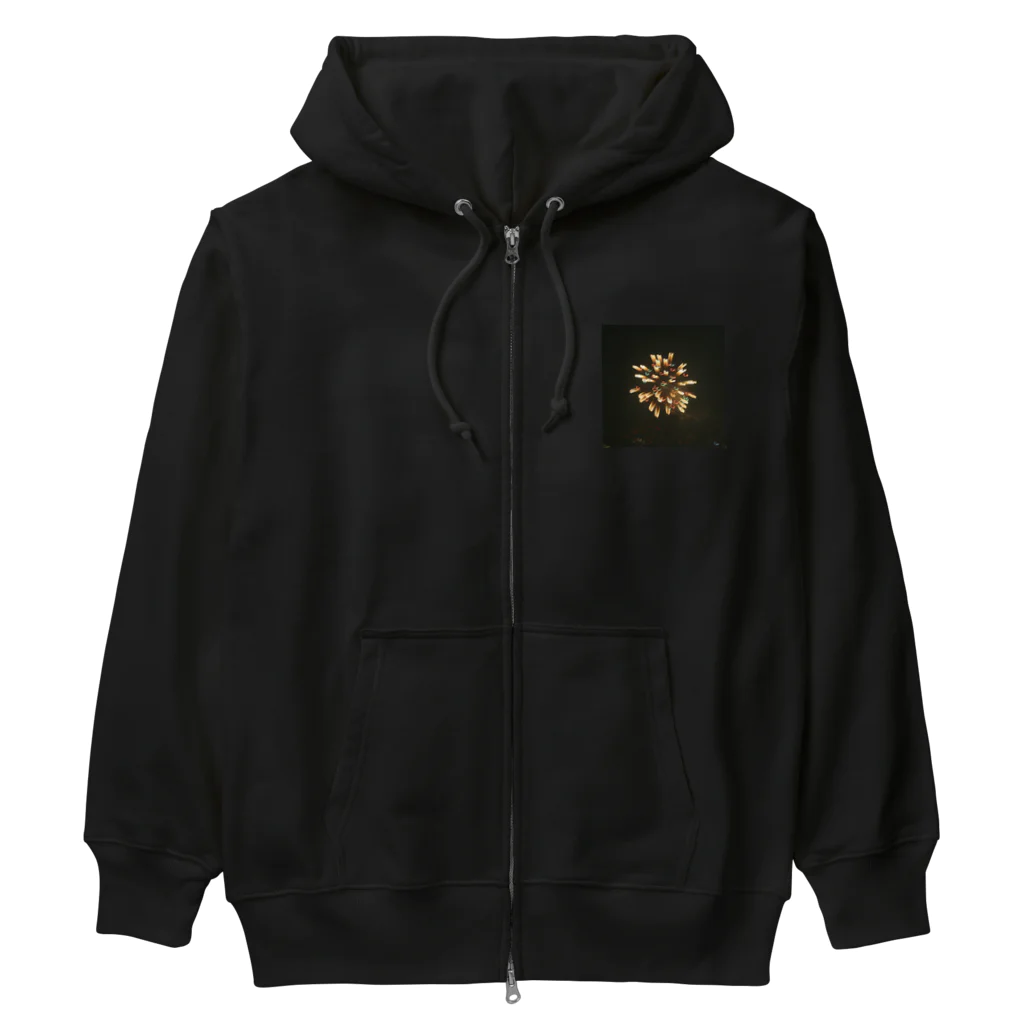 nokkccaの手ブレ花火大会 その1 Heavyweight Zip Hoodie