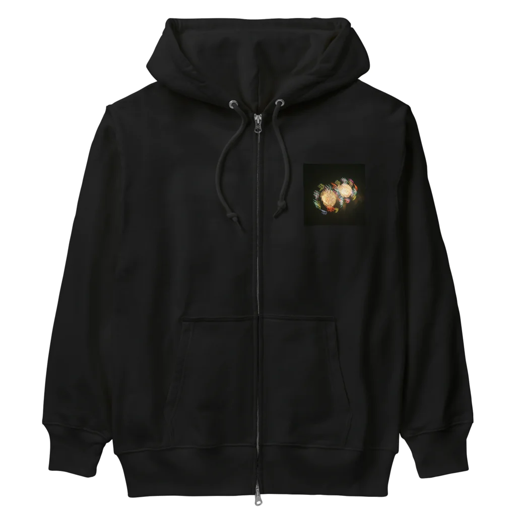 nokkccaの手ブレ花火大会 その3 Heavyweight Zip Hoodie