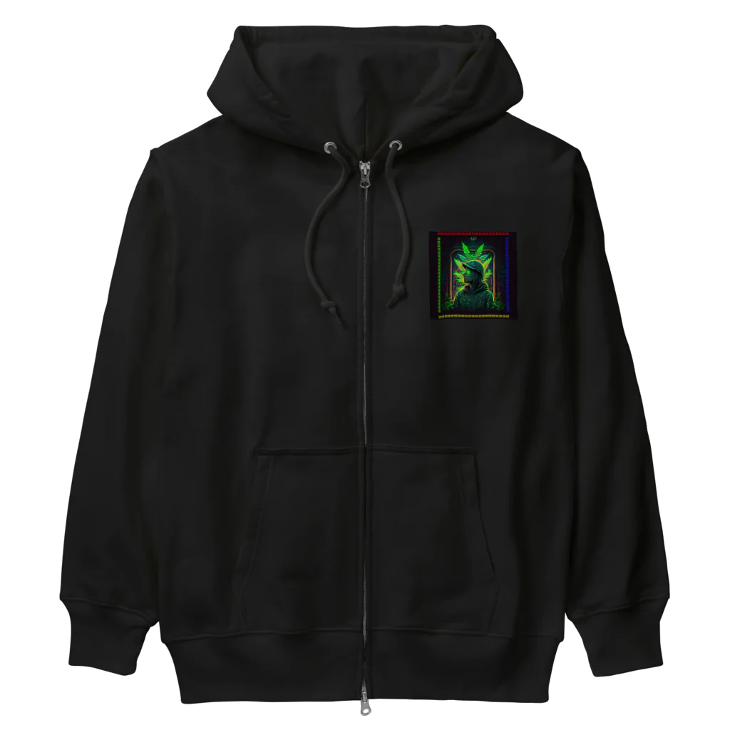 CulturesのSmoking Mind Heavyweight Zip Hoodie