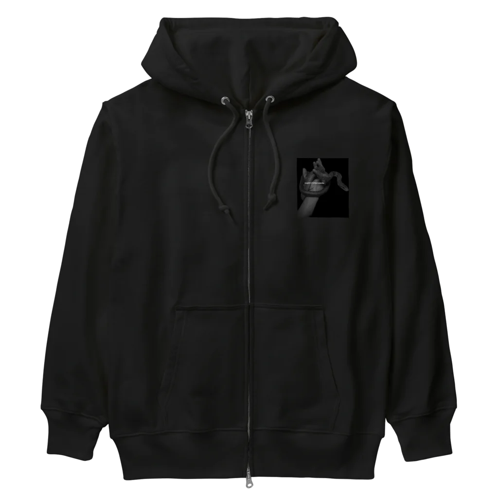 kowaniの美しいヘビ Heavyweight Zip Hoodie