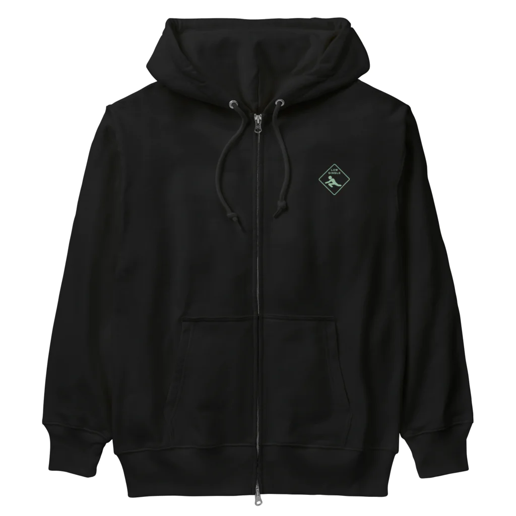 アリーヴェデルチャンネルSHOPのCYBER WINDOW GRN Heavyweight Zip Hoodie