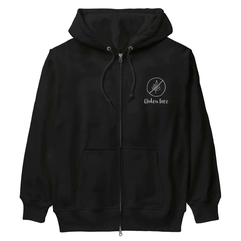 freeTのグルテンフリー Heavyweight Zip Hoodie