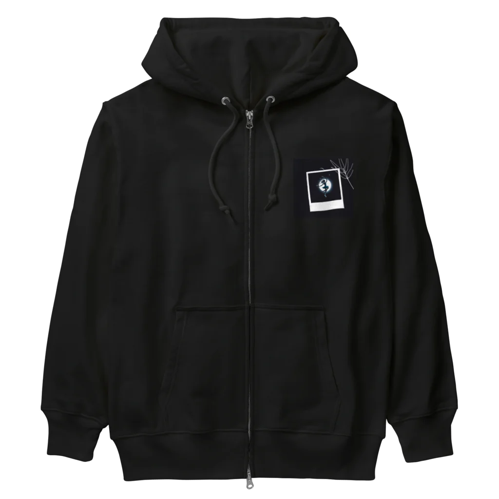 aoimocoのラブあんどピースで生きる子　photo Heavyweight Zip Hoodie