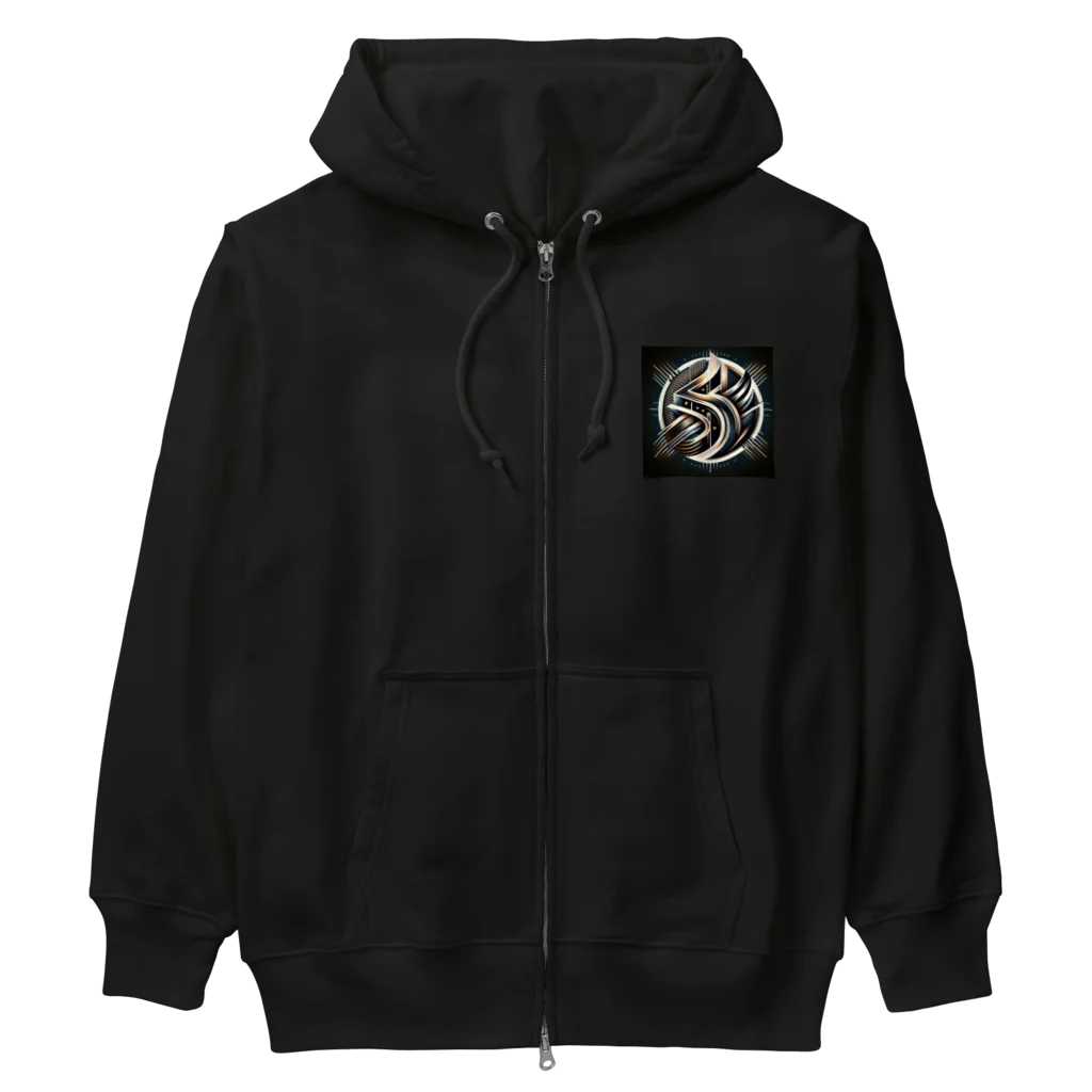 panndapoketutoのモダンなエッジ Heavyweight Zip Hoodie