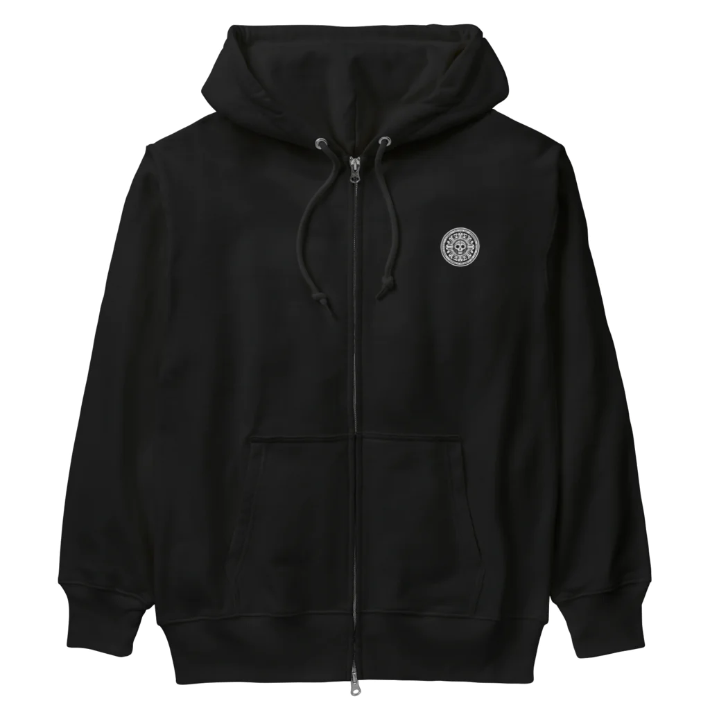 スカル・スペクトラムのディア・デ・ロス・ムエルトス【死者の日】モチーフグッズ Heavyweight Zip Hoodie