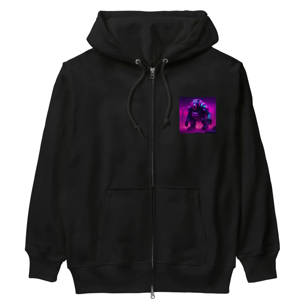 InstantEclecticsのグリズリーMk-Ⅱ(アニマルMk-Ⅱシリーズ3) Heavyweight Zip Hoodie