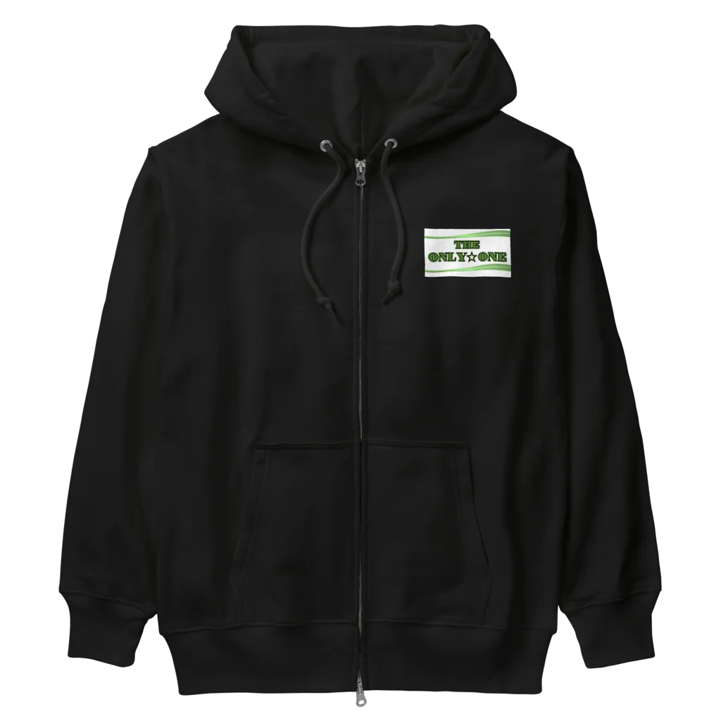 オンリーワンのTHE ONLY ONE 『グリーンシャドウ』 Heavyweight Zip Hoodie