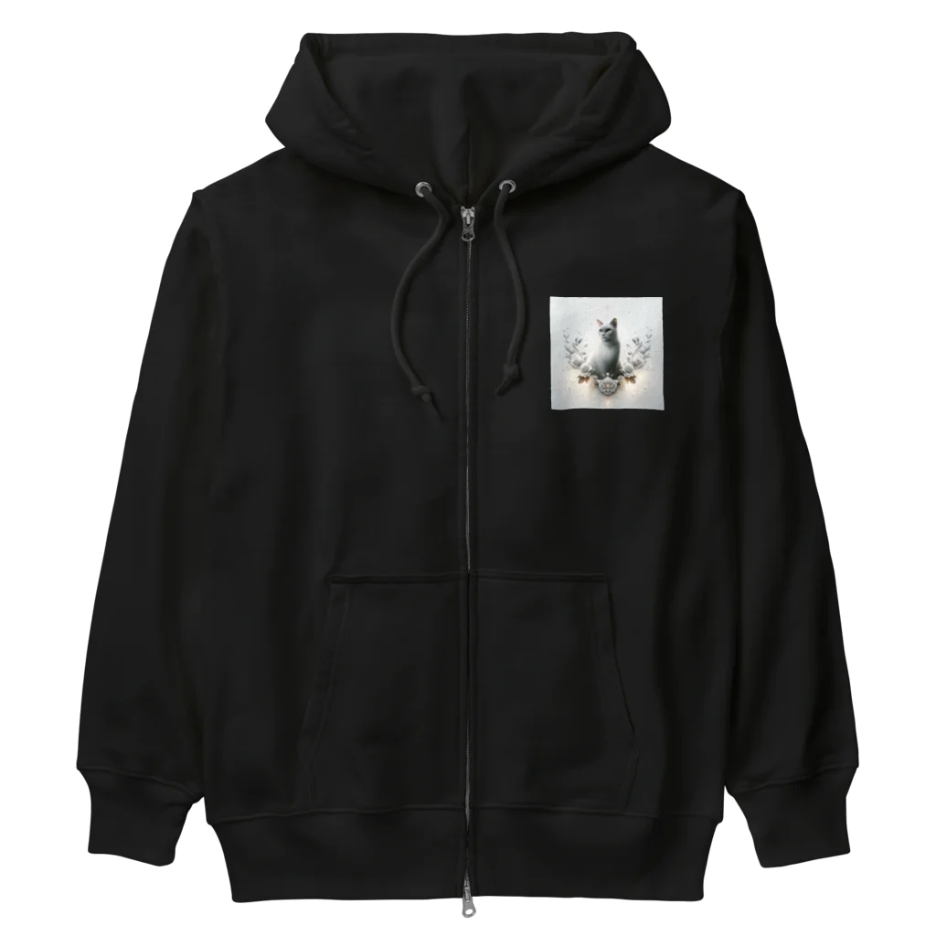 nkcamelliaの美猫 Heavyweight Zip Hoodie