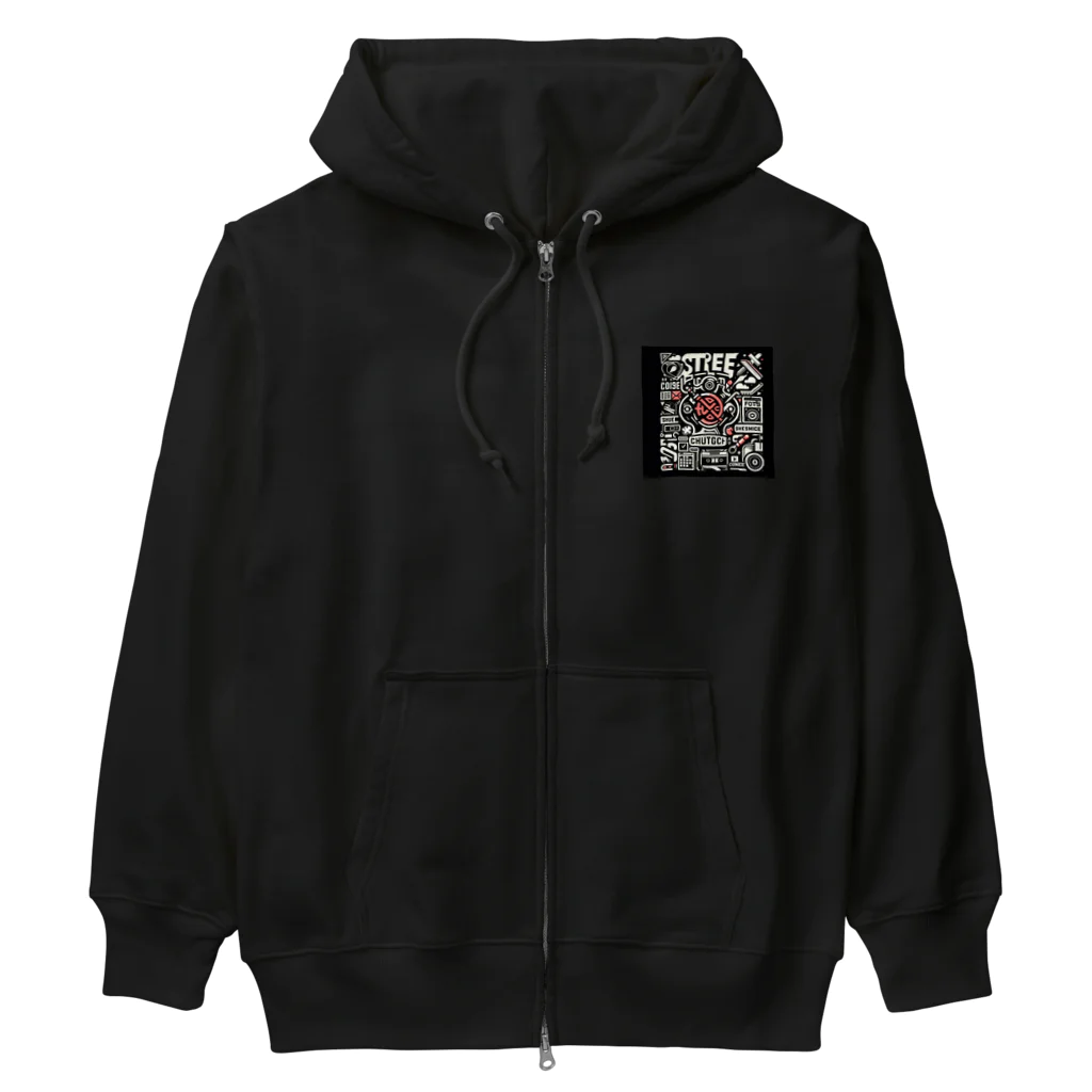 チーム•サテライトのstreet-α Heavyweight Zip Hoodie