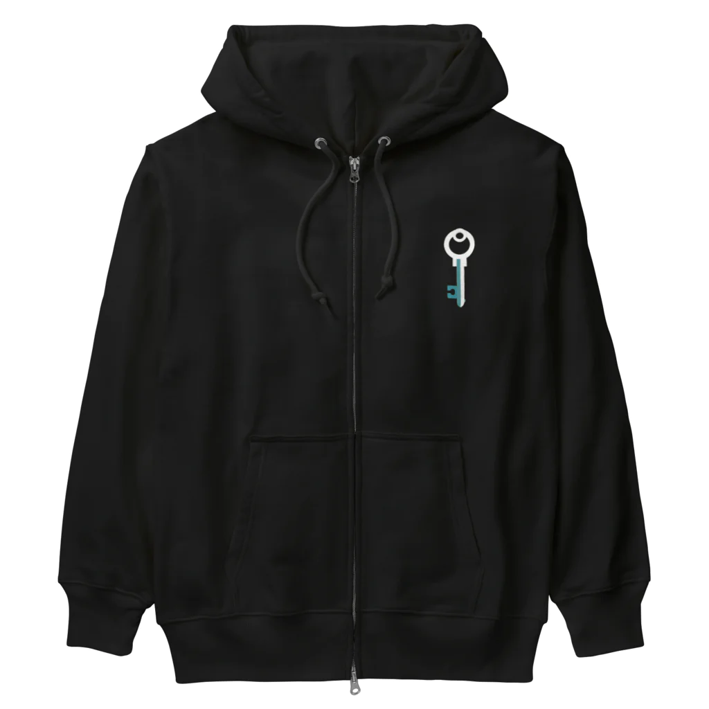 シンプル 組み合わせ用 ファッションのシンプル カギ Heavyweight Zip Hoodie