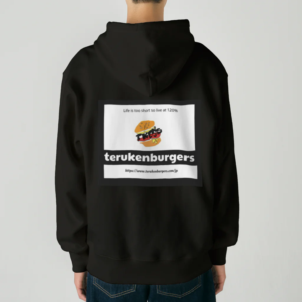 terukenburgers.comのtkbgs logo 1st Heavyweight Zip Hoodie