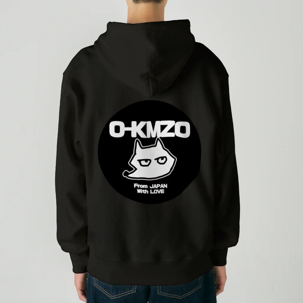 BIPEDAL WOLF🐾のO-KAMIZO オーカミゾ #2 Heavyweight Zip Hoodie