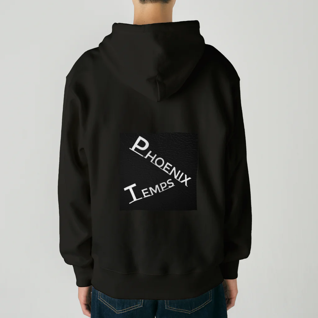 Phoenix Tempsのスタッフパーカー(P⊥くちばしver) Heavyweight Zip Hoodie