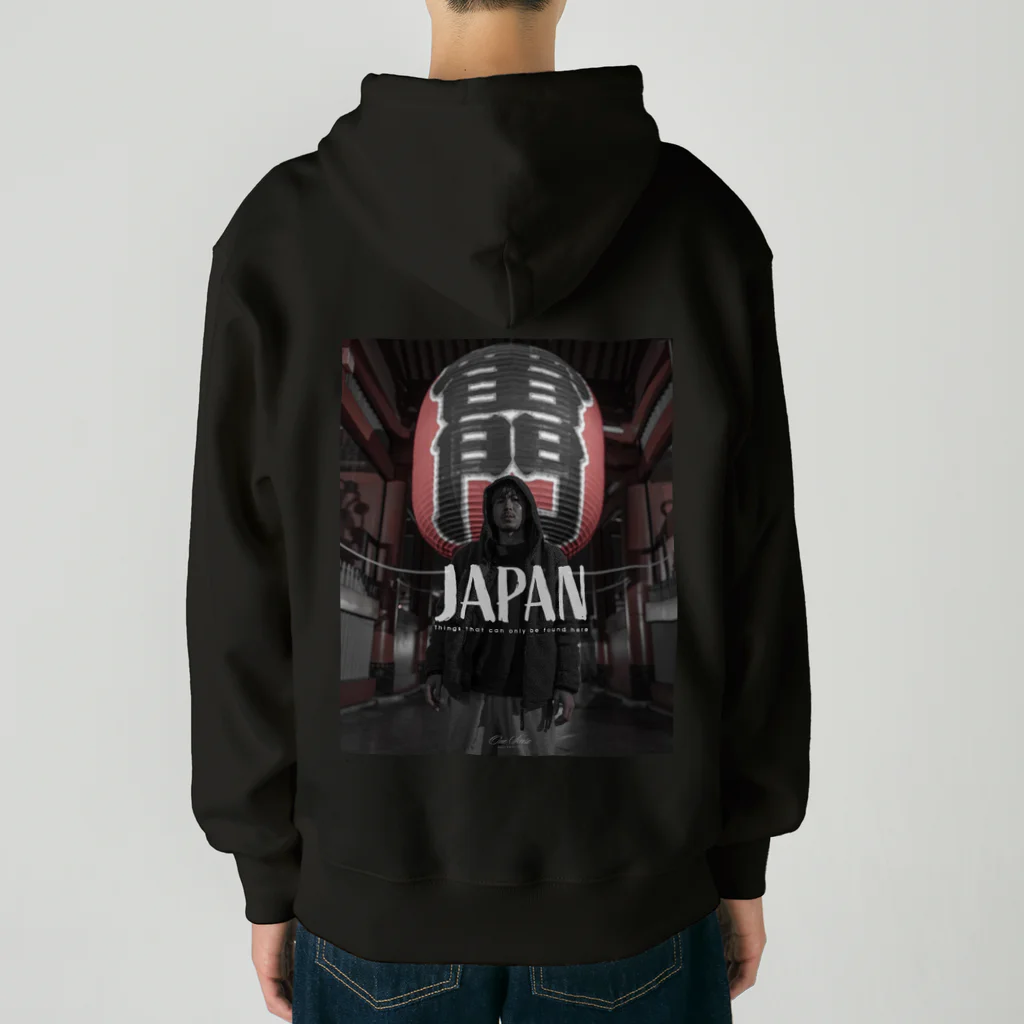 まちゃのキャンプ飯部のまちゃキャンプ飯部のロゴアイテムです Heavyweight Zip Hoodie